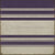 Pattern 50 Organic Stripes White and Purple    120x120