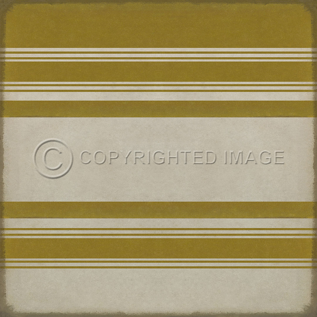 Pattern 50 Organic Stripes Yellow and White    72x72