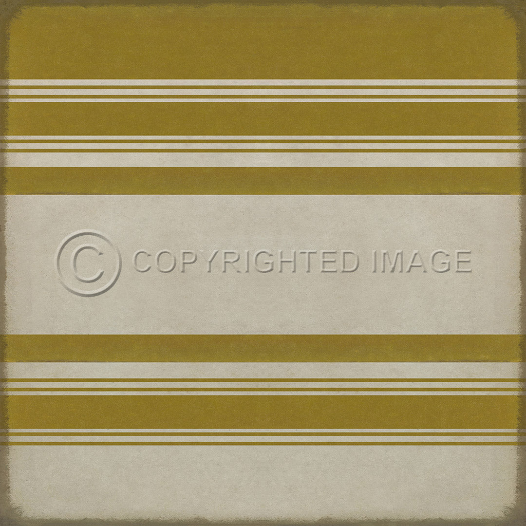 Pattern 50 Organic Stripes Yellow and White    120x120