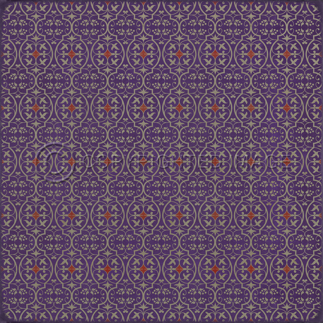 Pattern 51 I Shall Wear Purple     60x60
