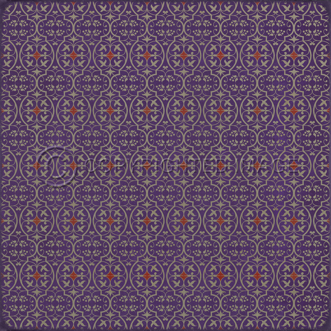 Pattern 51 I Shall Wear Purple     72x72
