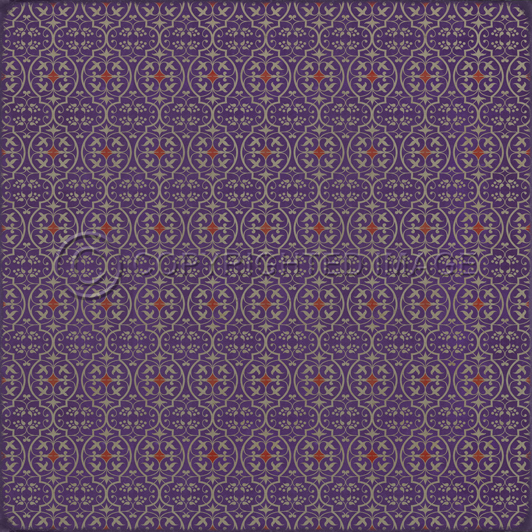 Pattern 51 I Shall Wear Purple     96x96