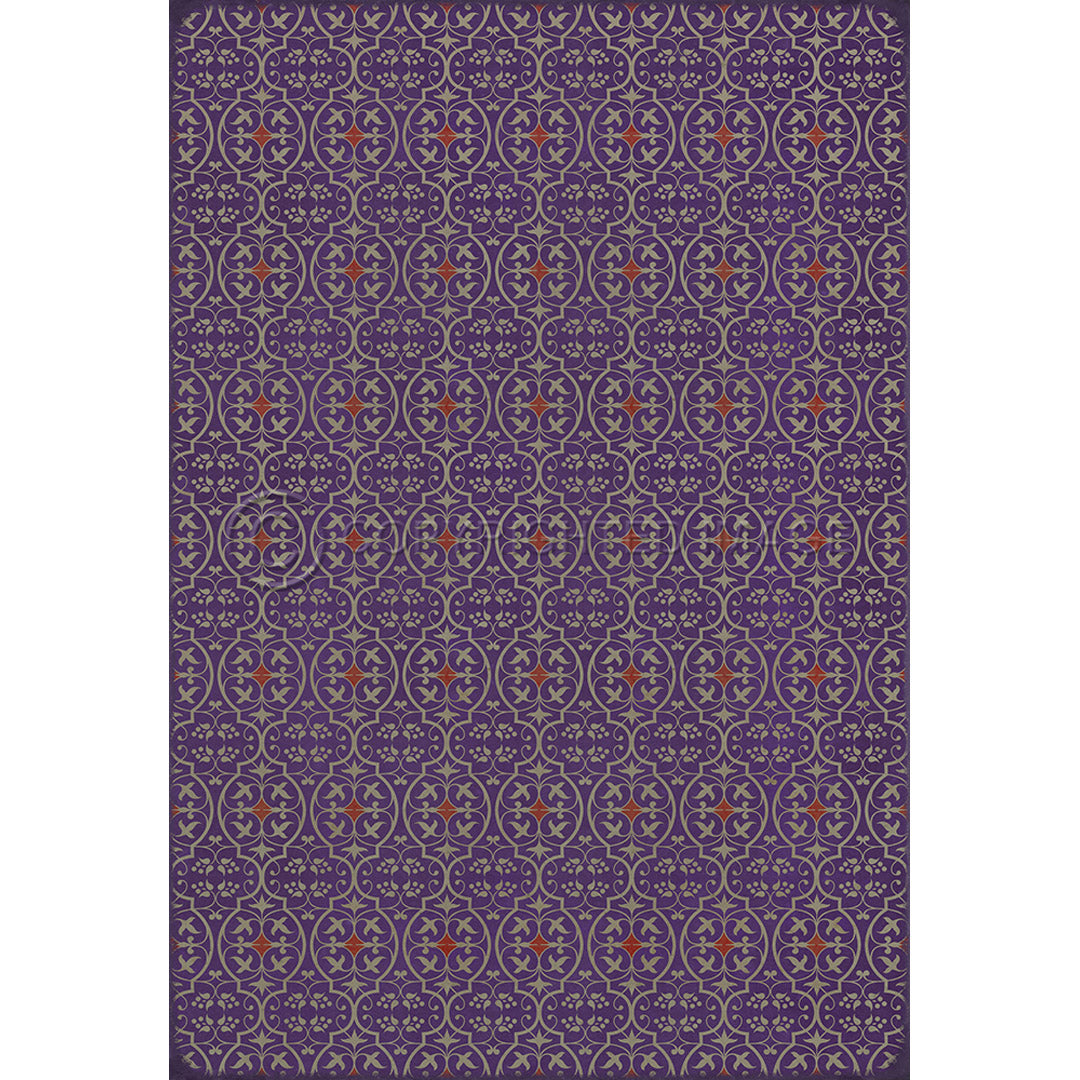 Pattern 51 I Shall Wear Purple     96x140