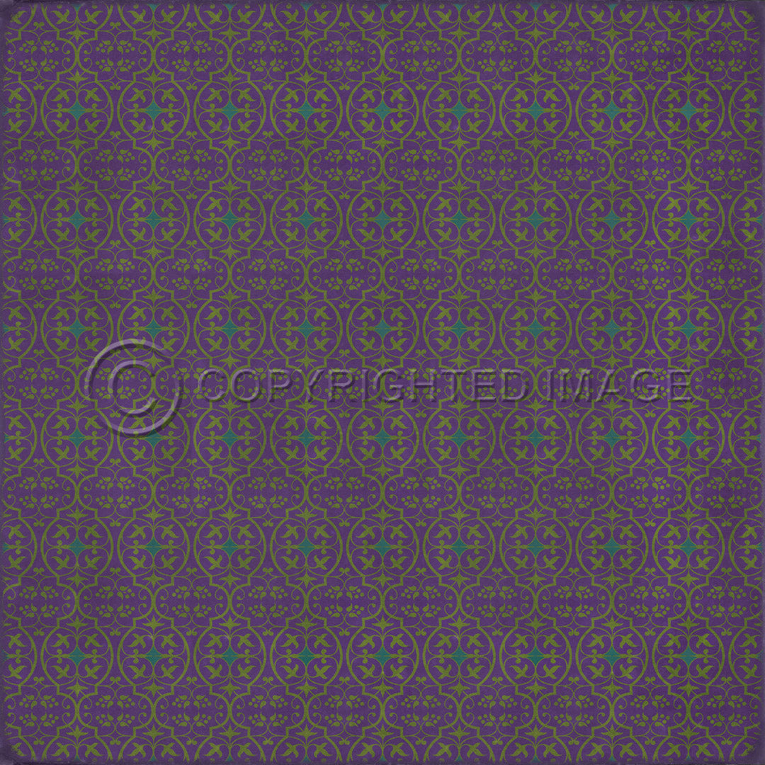 Pattern 51 the Souls of Good Violets    120x120