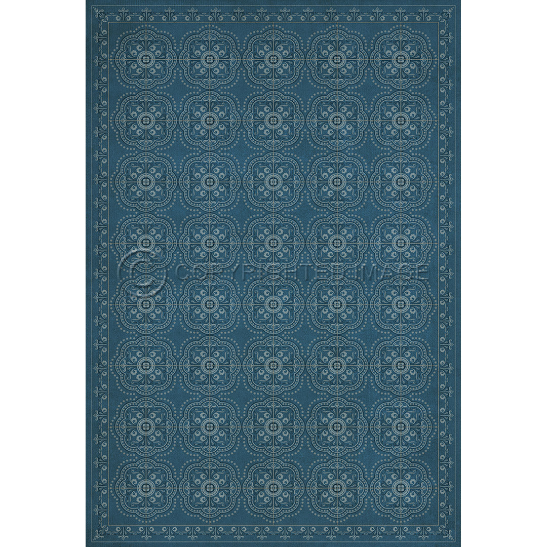 Pattern 28 Dark Blue Waters      70x102