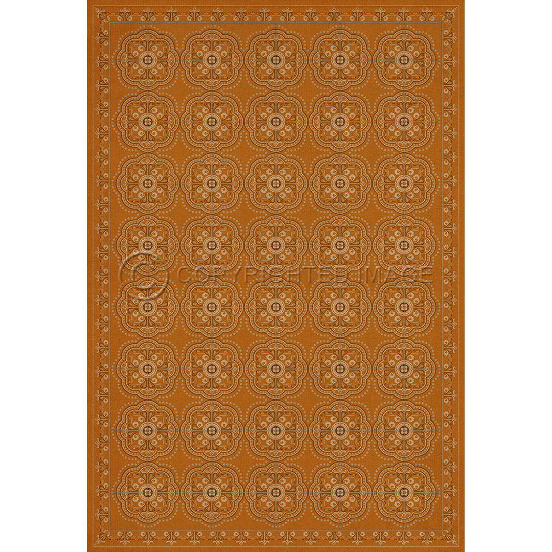 Pattern 28 Orange Bandana       52x76