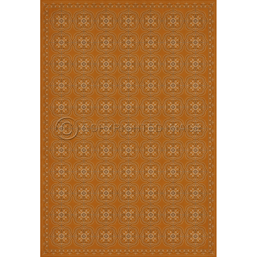 Pattern 28 Orange Bandana       96x140