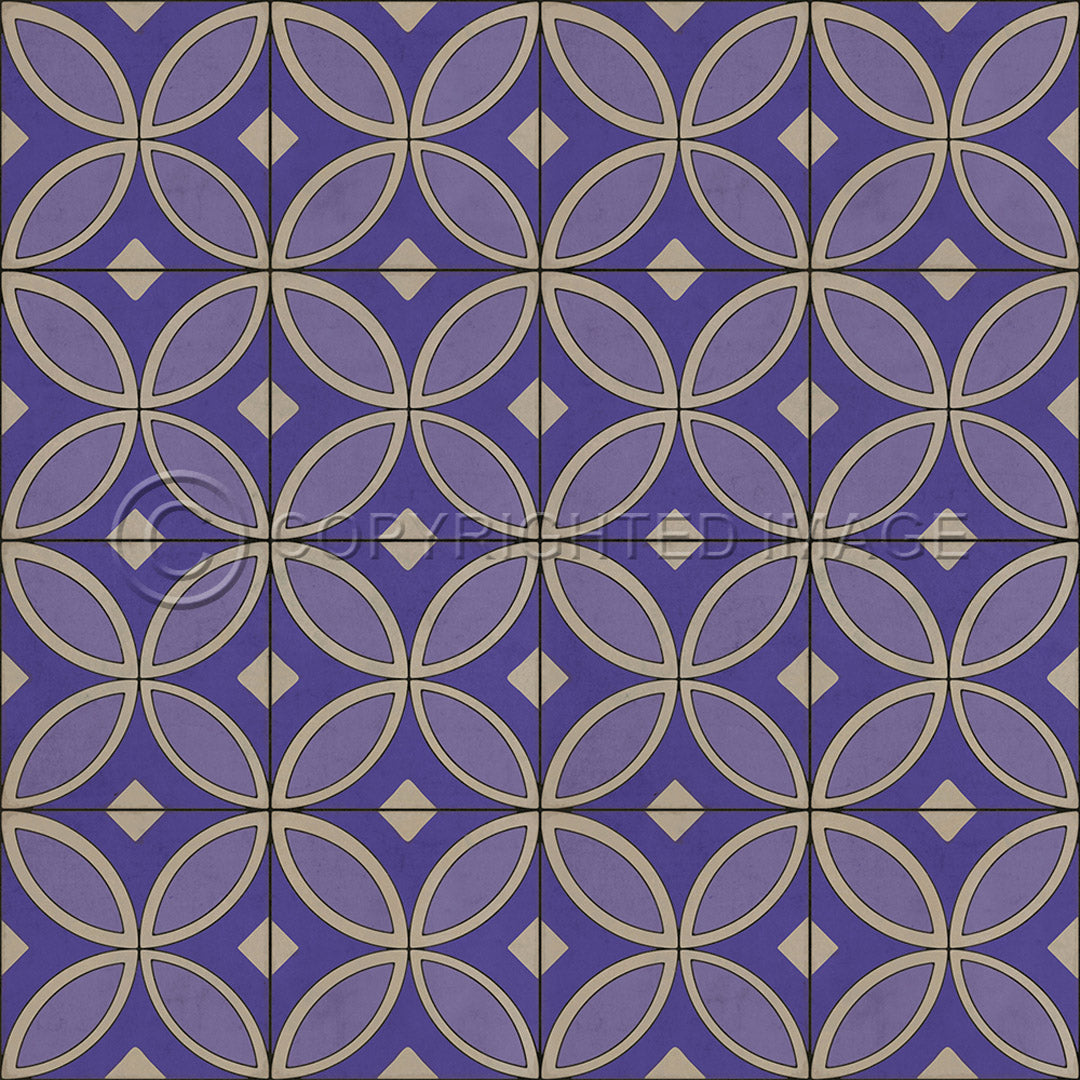 Pattern 70 Waltzing with Violets in Our Hair   60x60