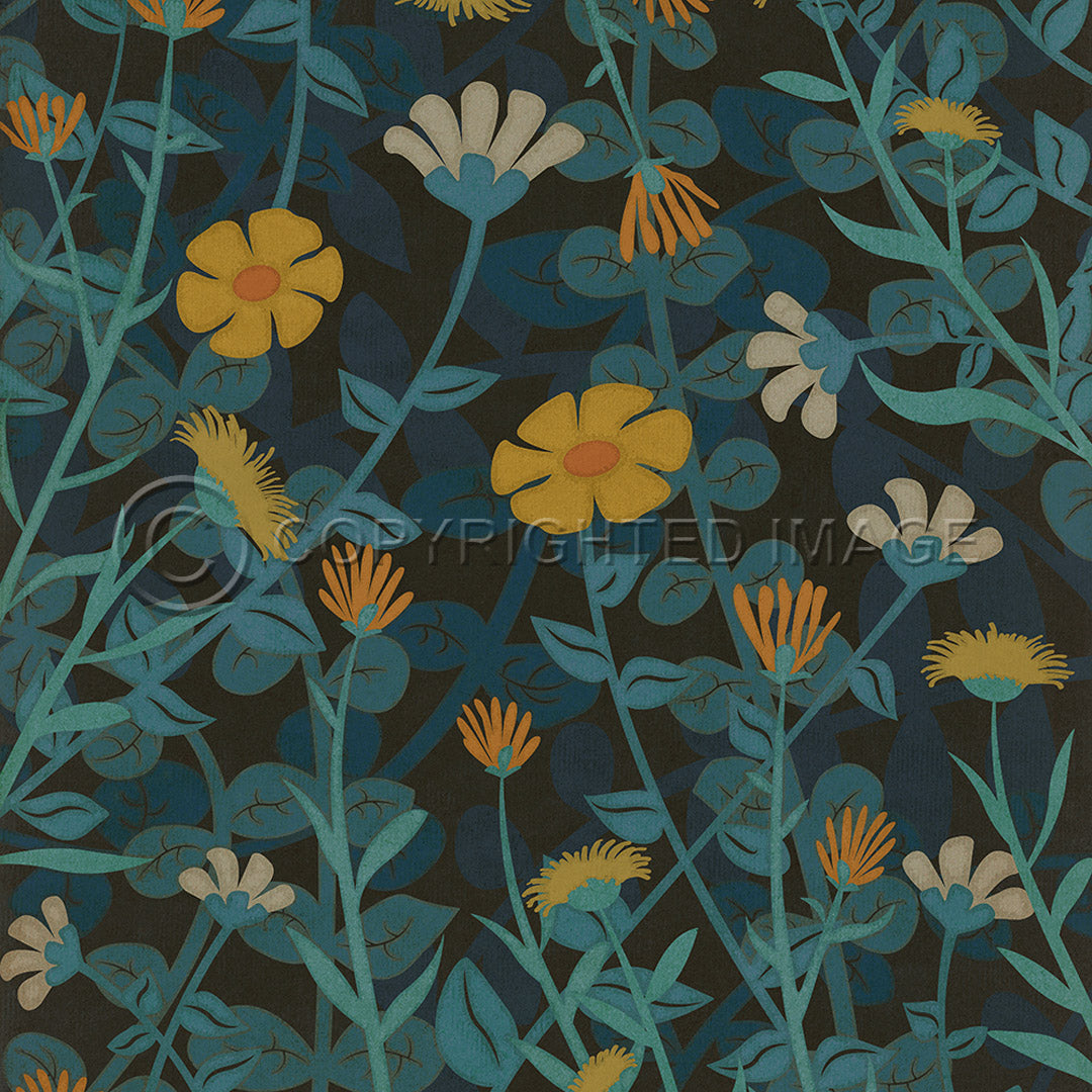 Pattern 73 Knee Deep in Flowers     36x36