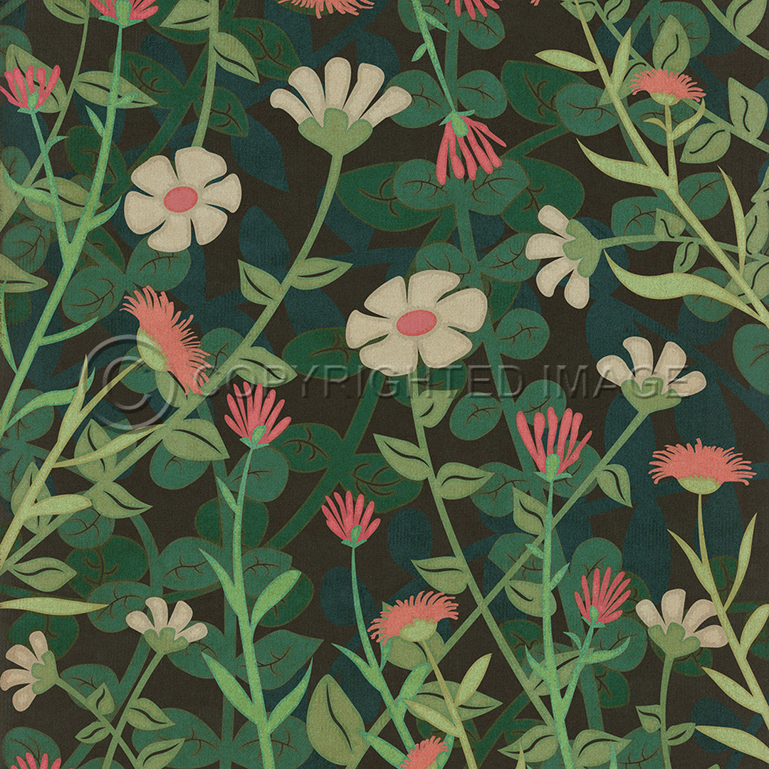 Pattern 73 Little Idas Flowers      72x72