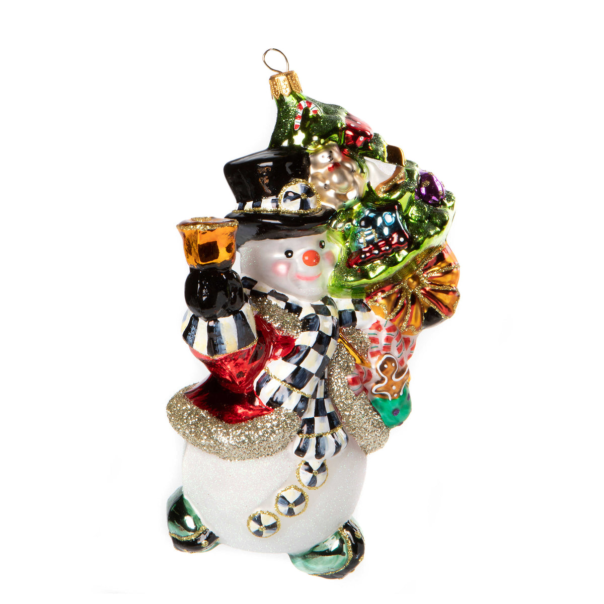 Top Hat Snowman - Ornament