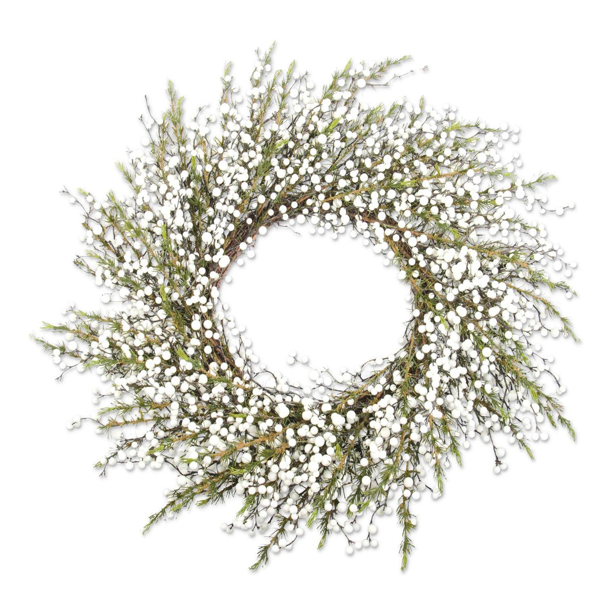 28&quot; Cedar Wreath with White Berries