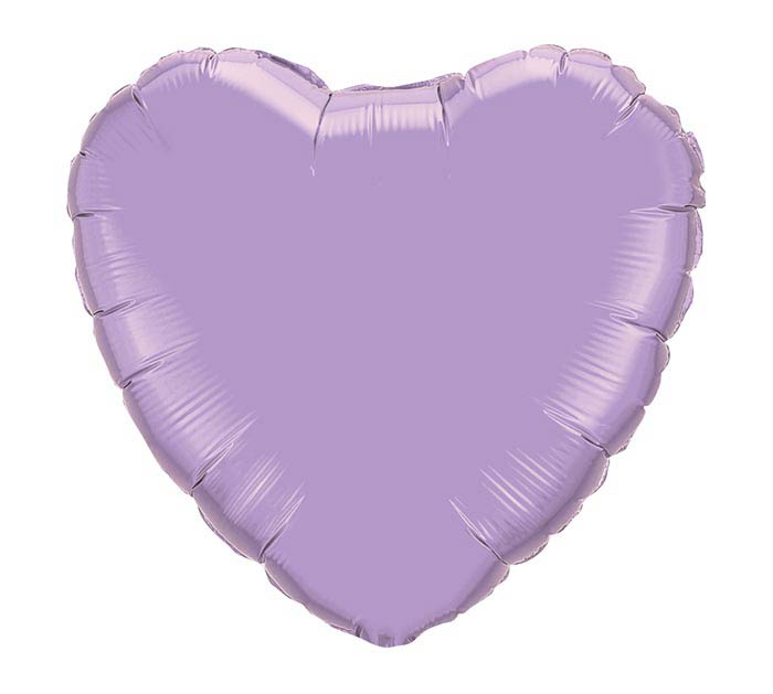 Lavender Pearl Heart Balloon