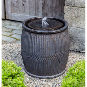 Rain Barrel Fountain