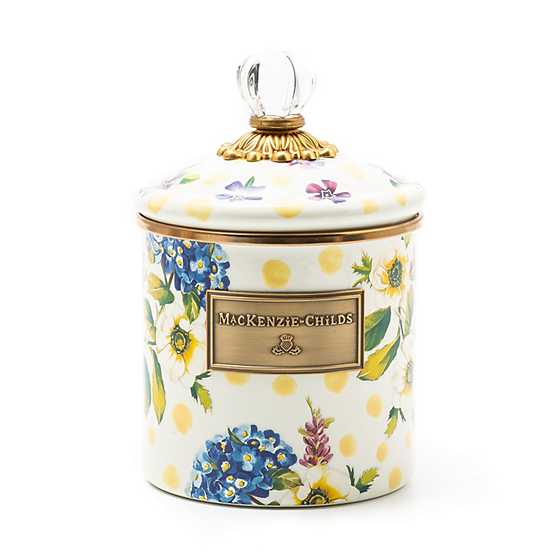 Wildflower Small Canister - Yellow
