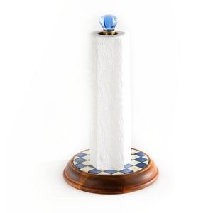 Royal Check Paper Towel Holder