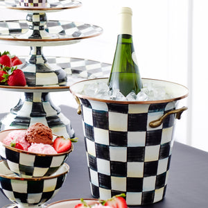 Courtly Check Enamel Wine Cooler