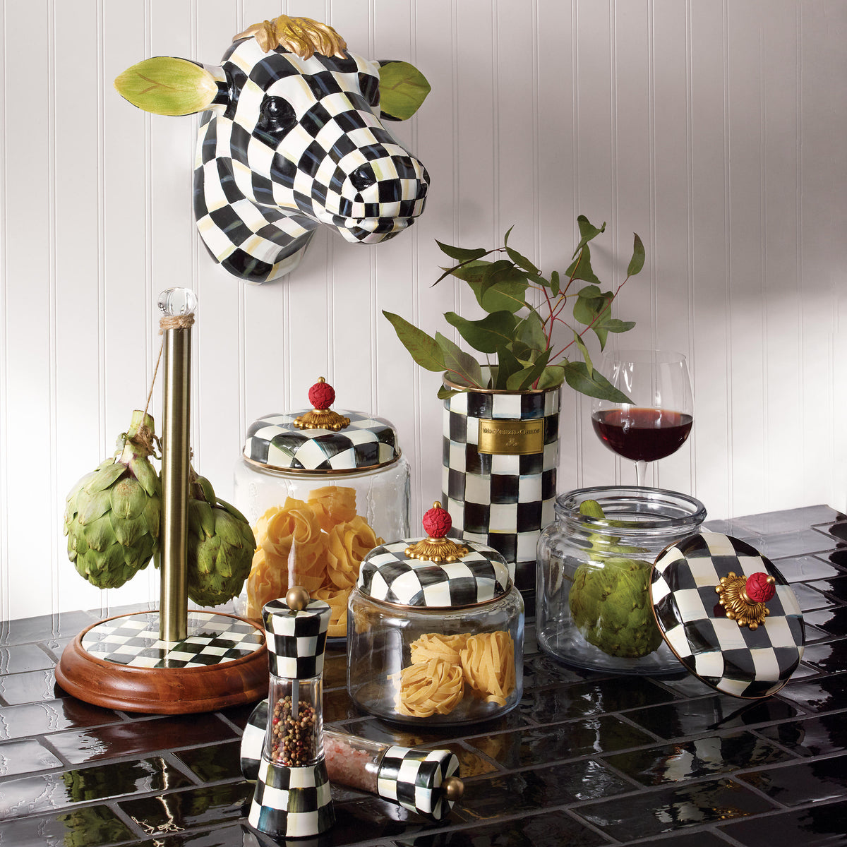 Courtly Check Kitchen Canister