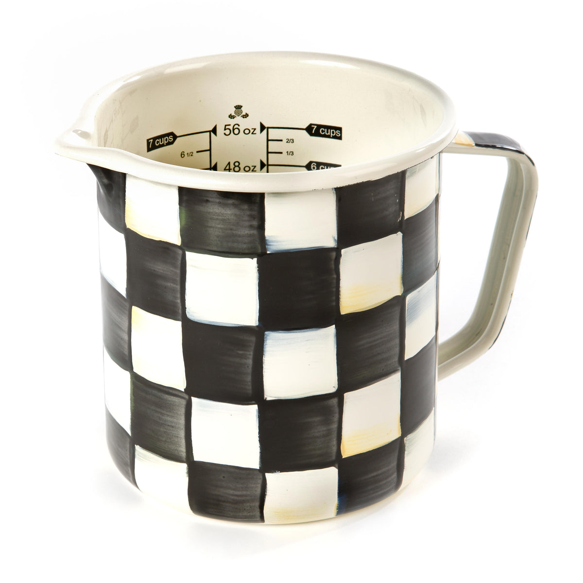 Courtly Check Enamel 7 Cup Measuring Cup