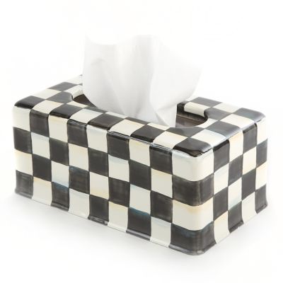 Courtly Check Standard Tissue Box Cover