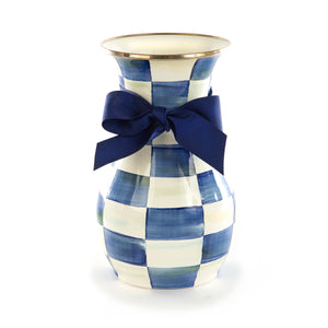 Royal Check Vase - Tall