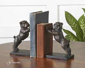 Bulldogs Bookends, S/2