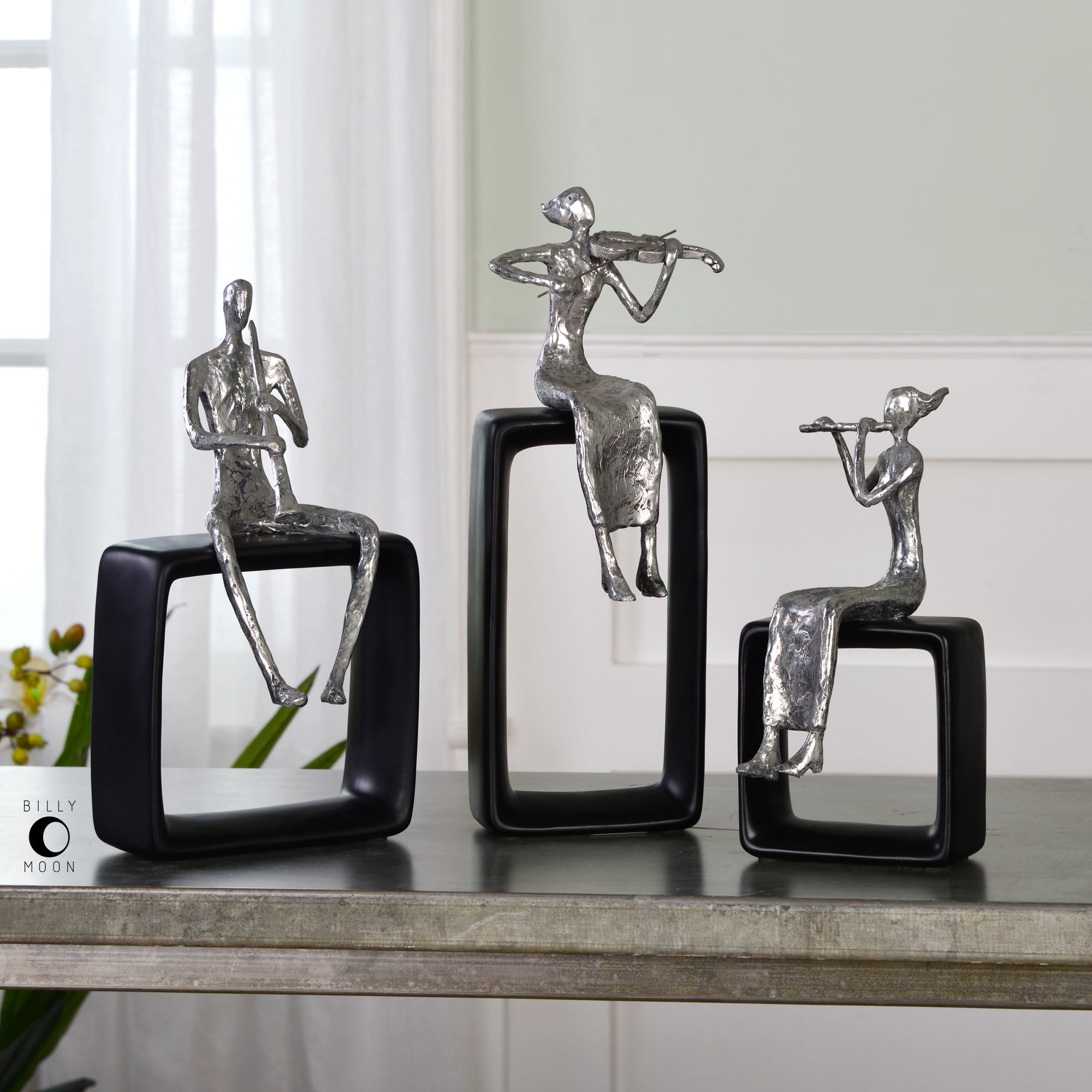 Musical Ensemble Figurines, S/3