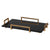 Ettore Black Glass Tray