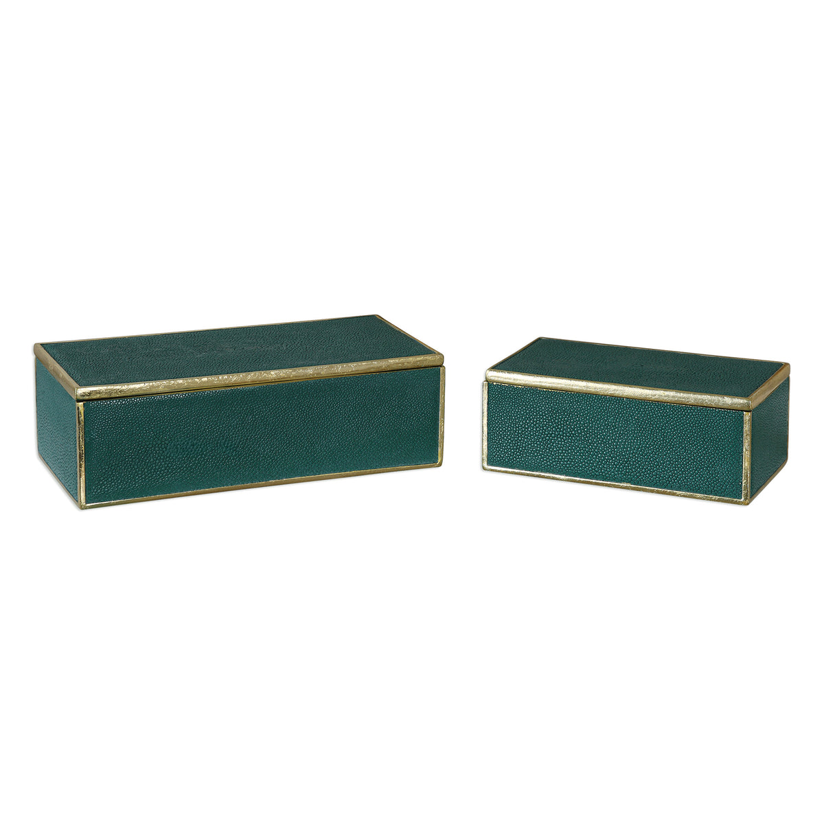 Karis Emerald Green Boxes S/2
