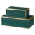 Karis Emerald Green Boxes S/2