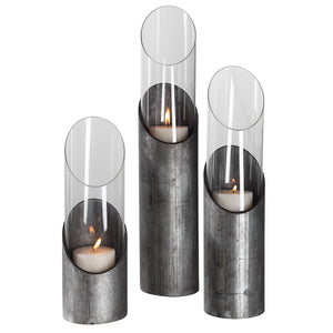 Karter Candleholders, S/3
