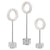 Coin Toss Marble Rings, S/3