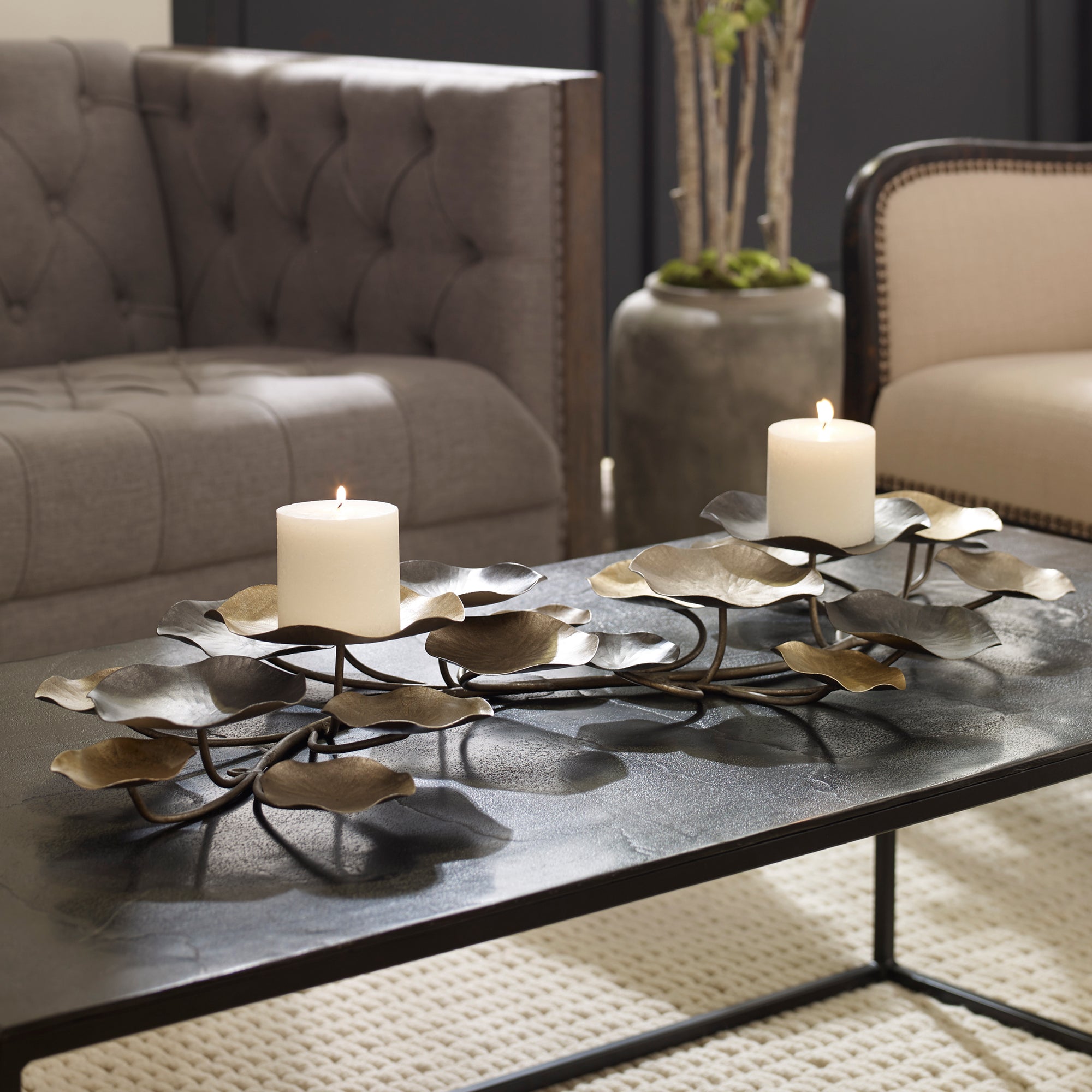 Lying Lotus Candleholder