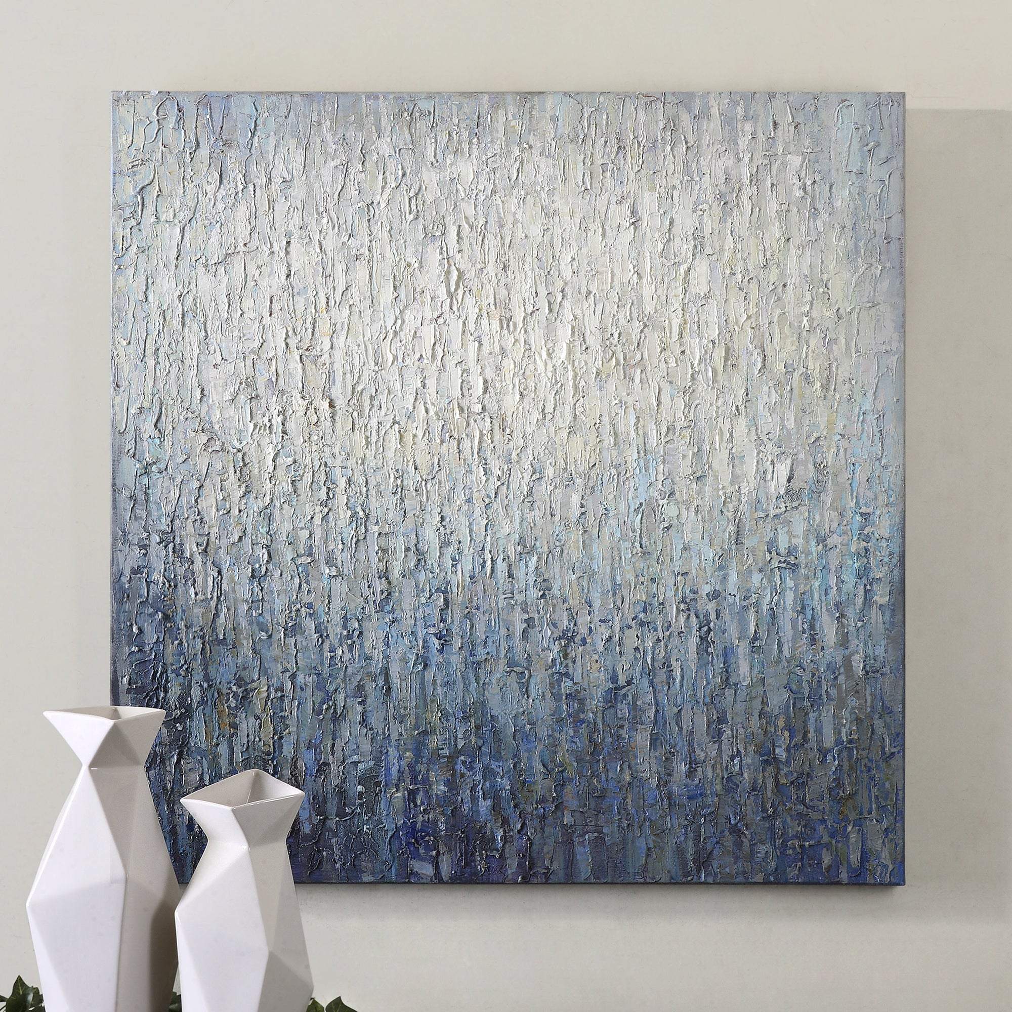 Outside The Window Hand Painted Canvas