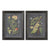 Midnight Botanicals Framed Prints, S/2