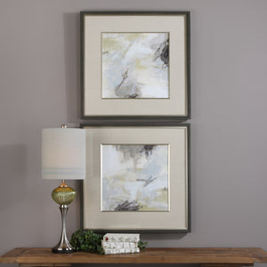 Abstract Vistas Framed Prints S/2