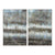Gray Reflections Landscape Art S/2
