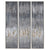 Gray Showers Hand Painted Canvases, S/3