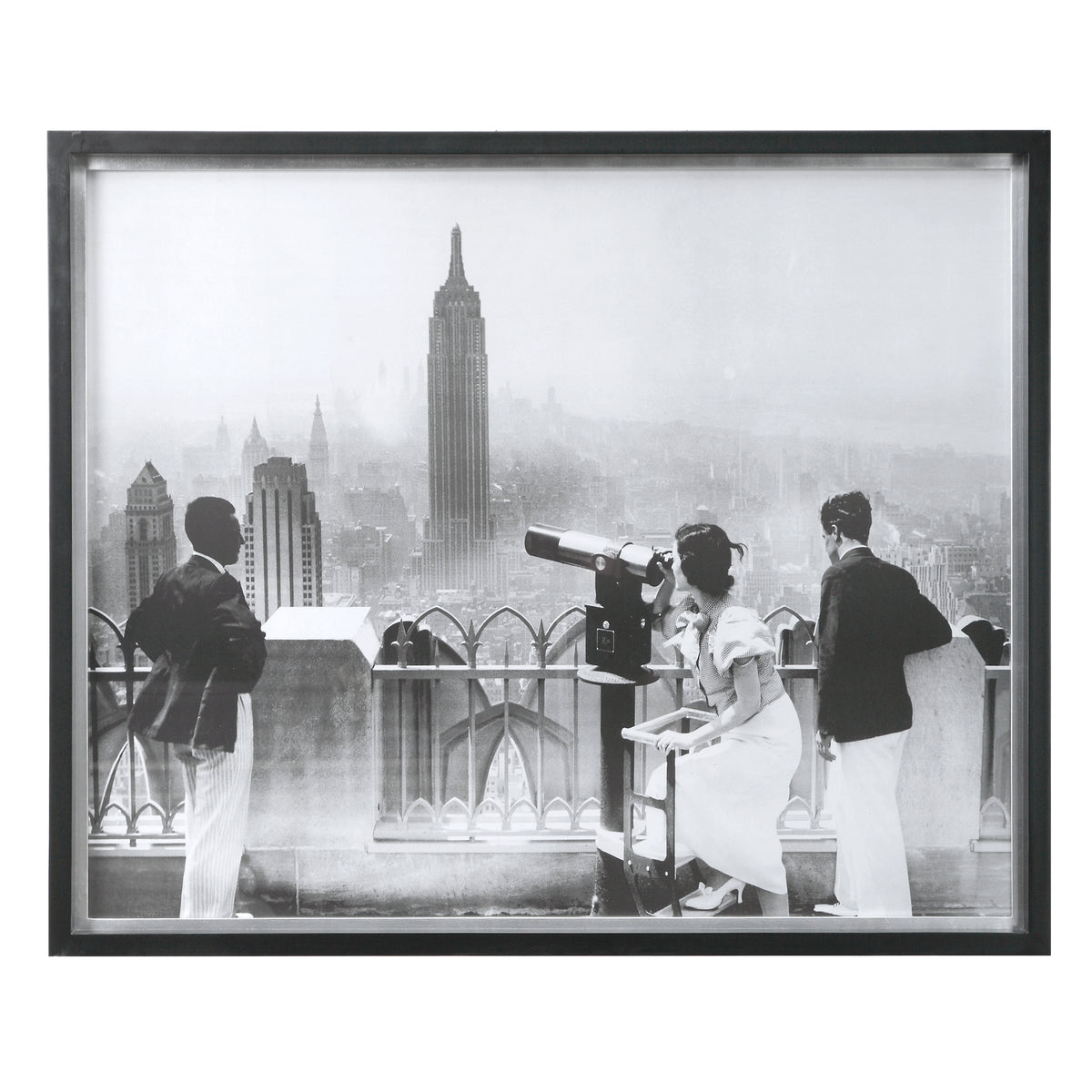 Manhattan View Framed Print