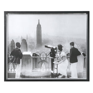 Manhattan View Framed Print