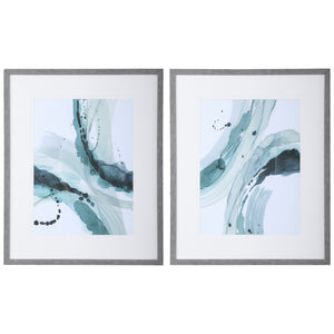 Depth Framed Prints, S/2