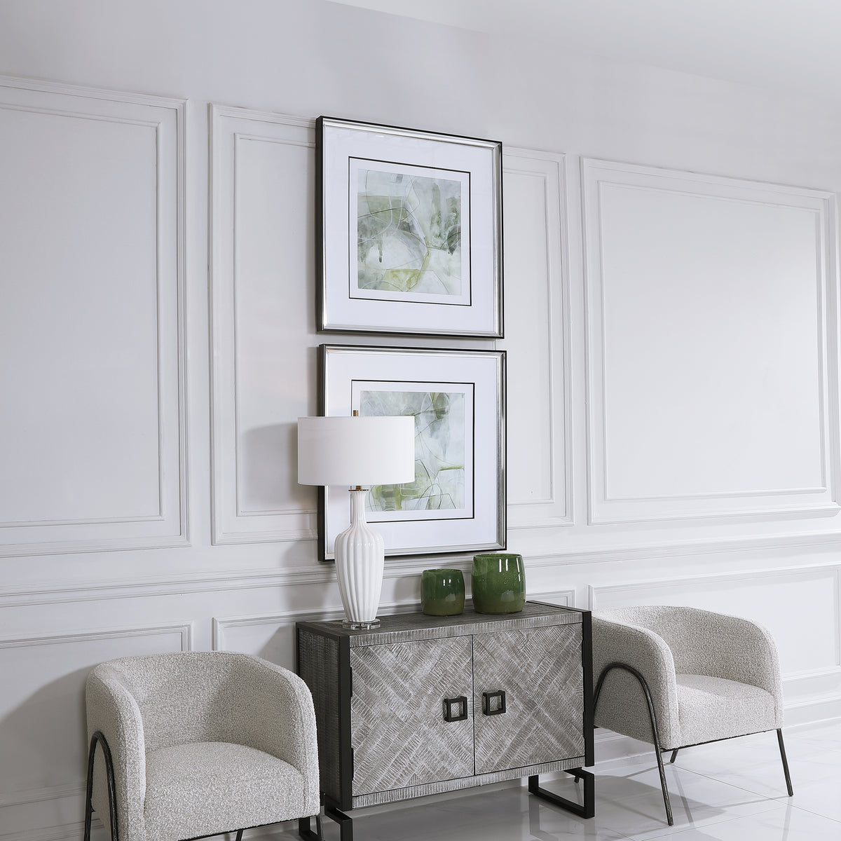 Terra Forma Framed Prints, S/2