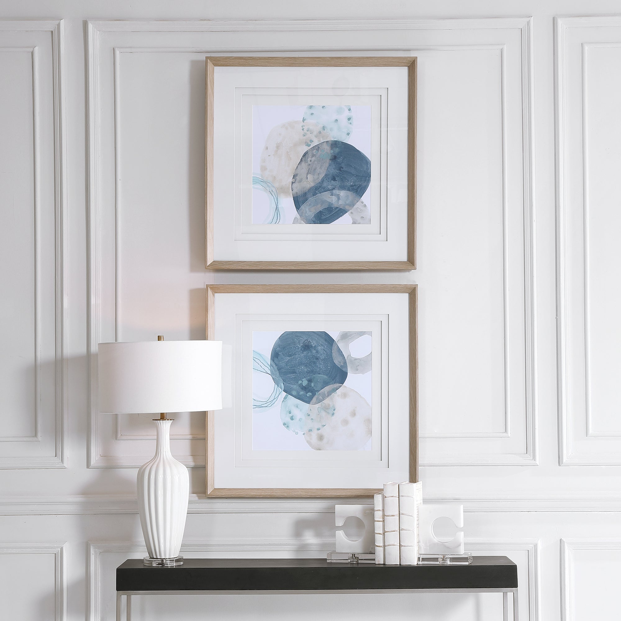Circlet Framed Prints, S/2
