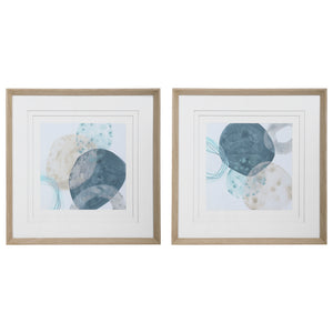 Circlet Framed Prints, S/2