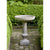 Williamsburg Tea Table Birdbath