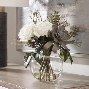 Belmonte Floral Bouquet & Vase