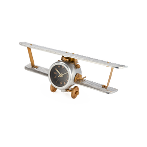 Biplane Table Clock