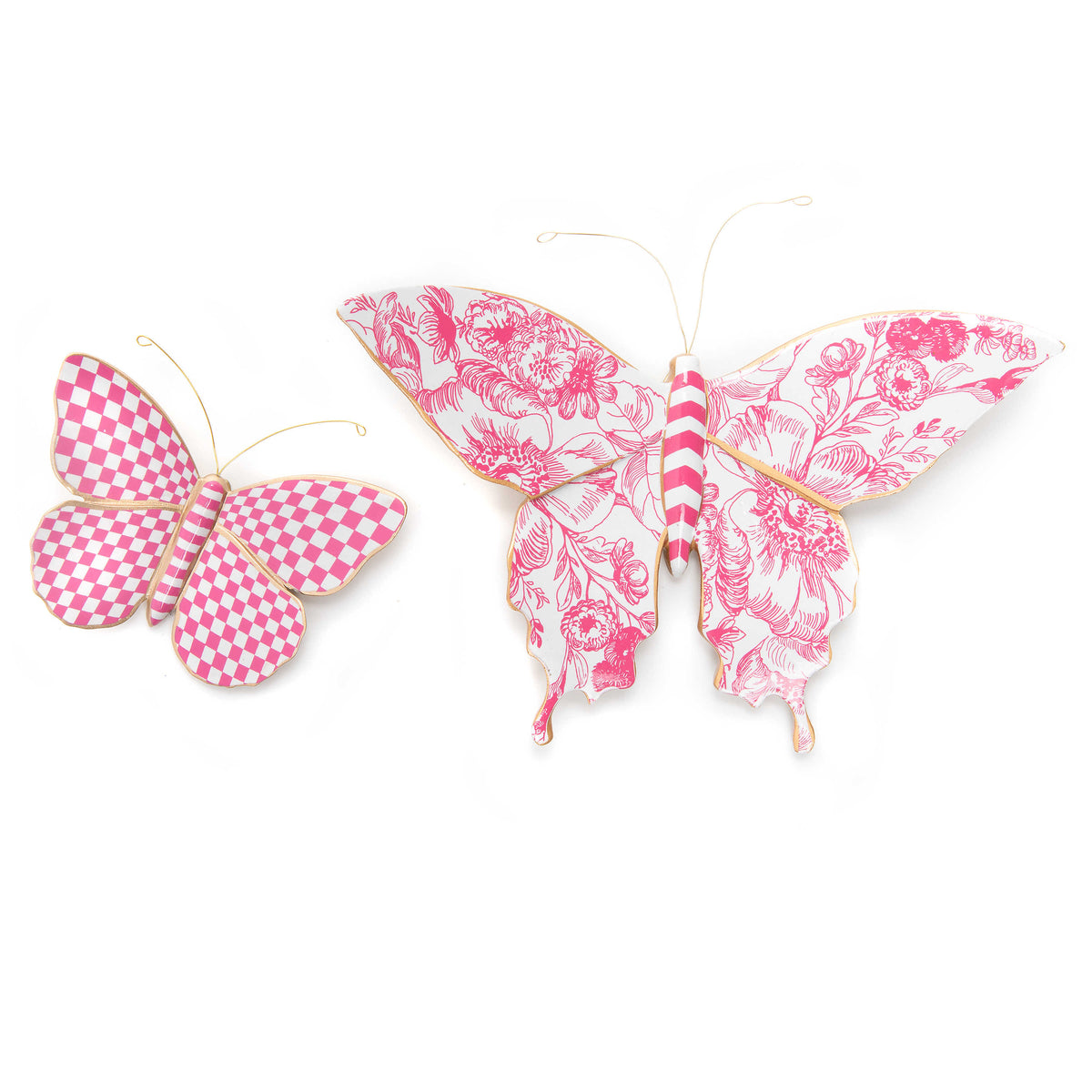 Butterfly Duo - Pink
