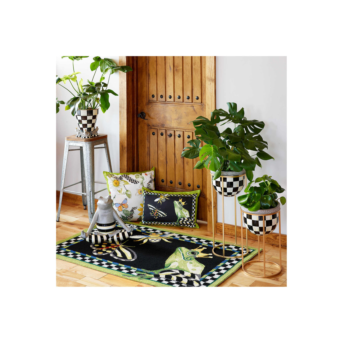 Courtly Check Plantstand - Tall