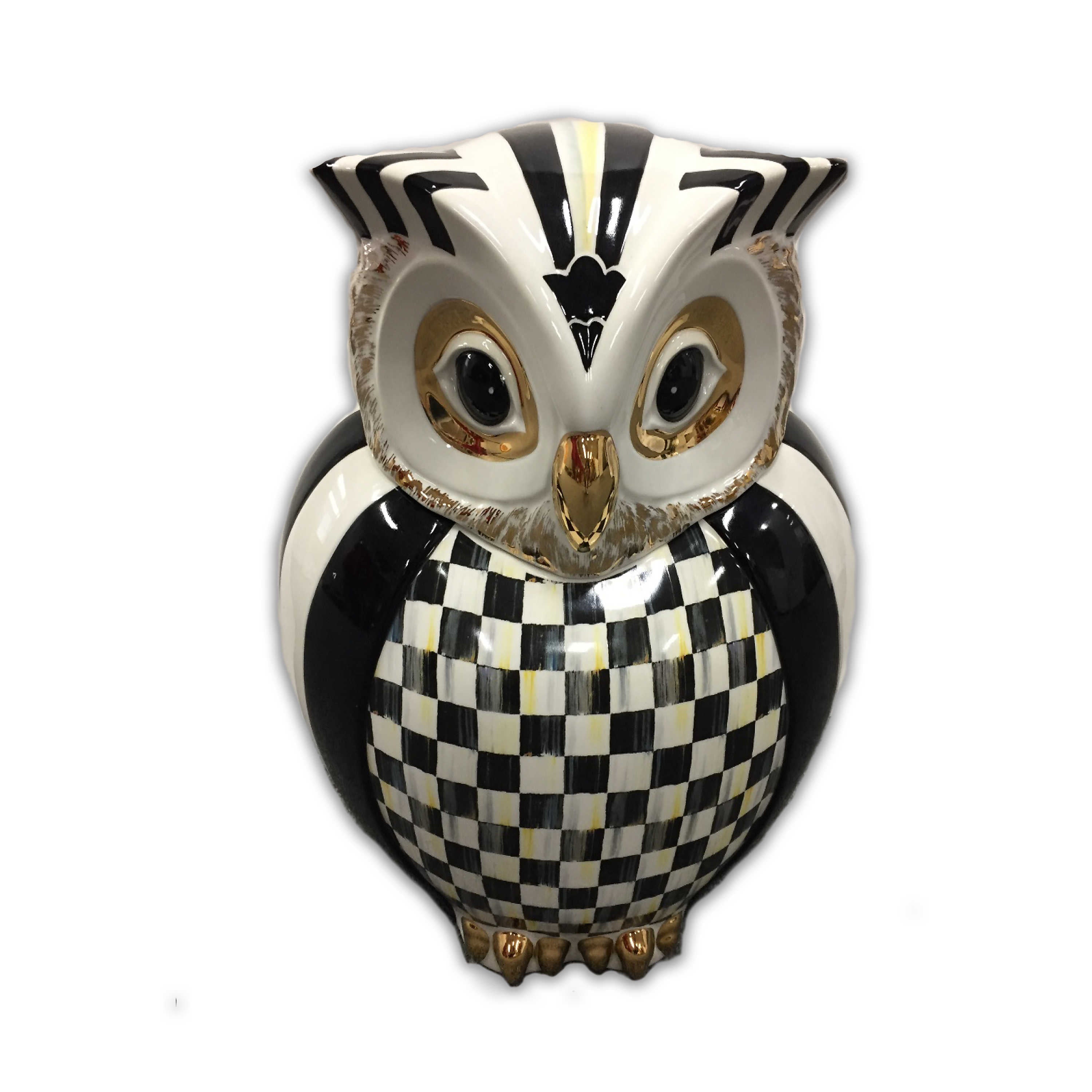 Courtly Owl Cookie Jar - RFD